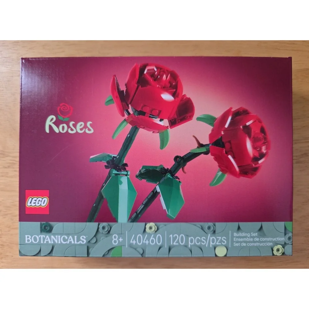 LEGO Creator Botanical Collection Roses 40460 120 Pieces NEW Sealed